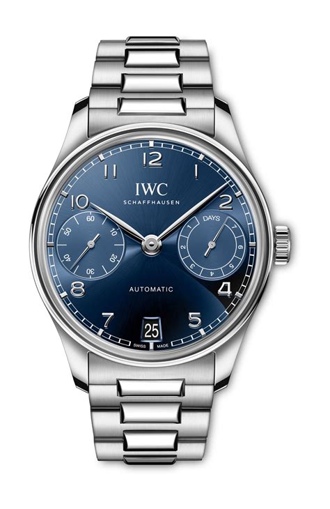 iwc 5114|IWC Schaffhausen Portugieser Automatic 42 Blue .